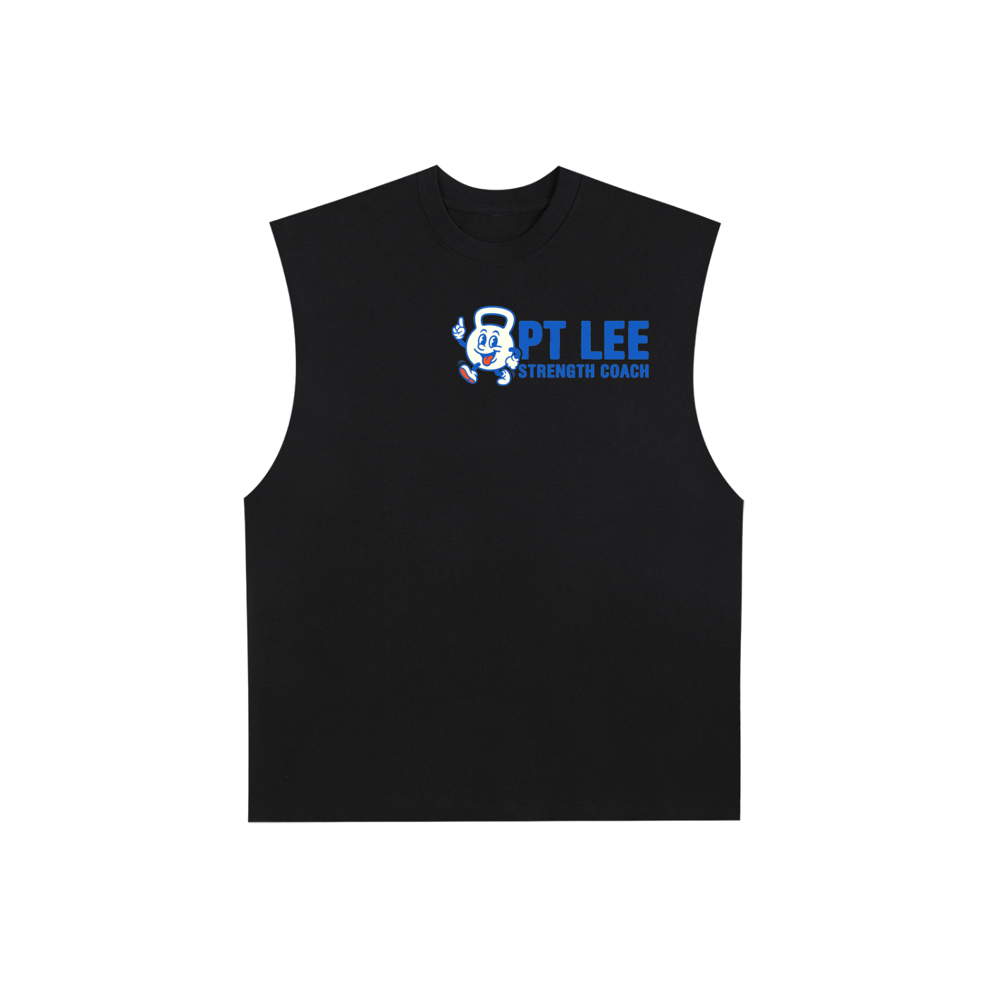 Raw Edge Cotton Tank Top