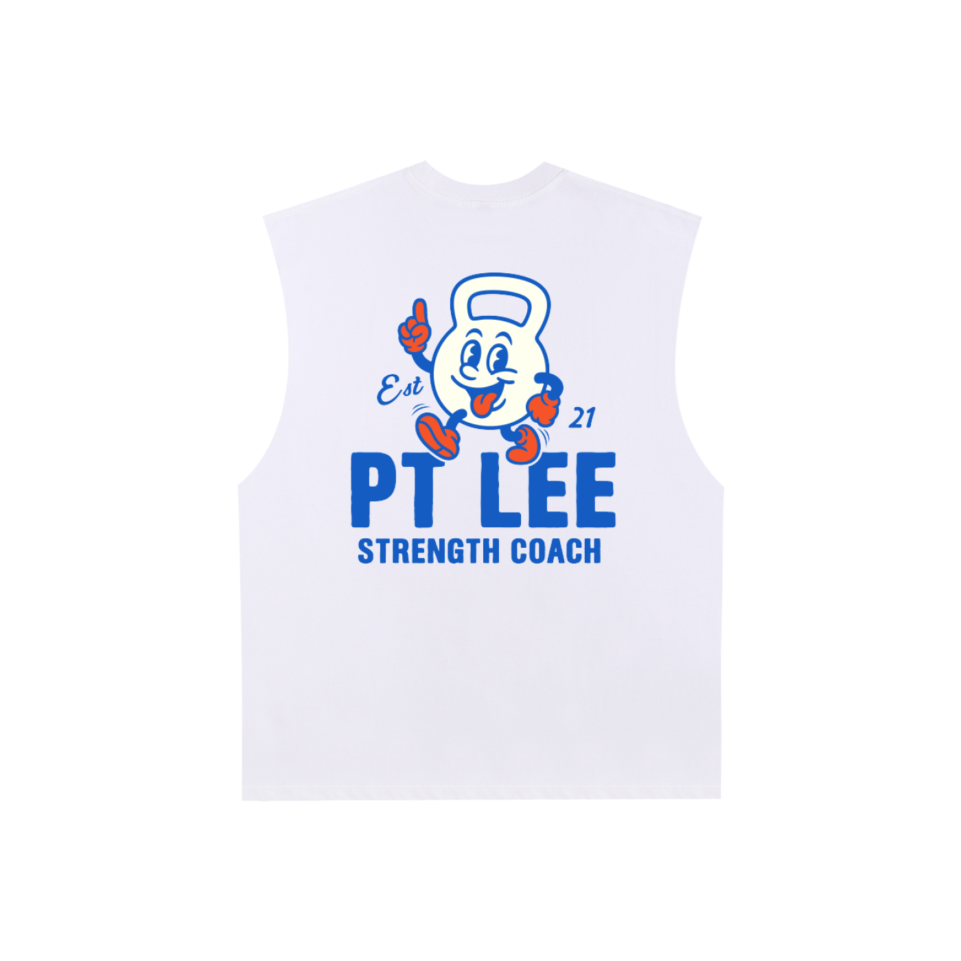 Raw Edge Cotton Tank Top